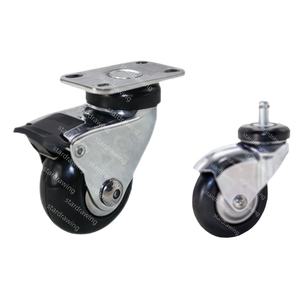 SS 50 76 MM 2 3 Zoll Hochwertige Runde Weiche Neopren-Gummi-Lenkrolle - Product Image 2