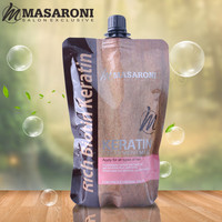 Masaroni – traitement capillaire à la kératine riche en biotine, après-shampoing en profondeur, traitement réparateur des cheveux