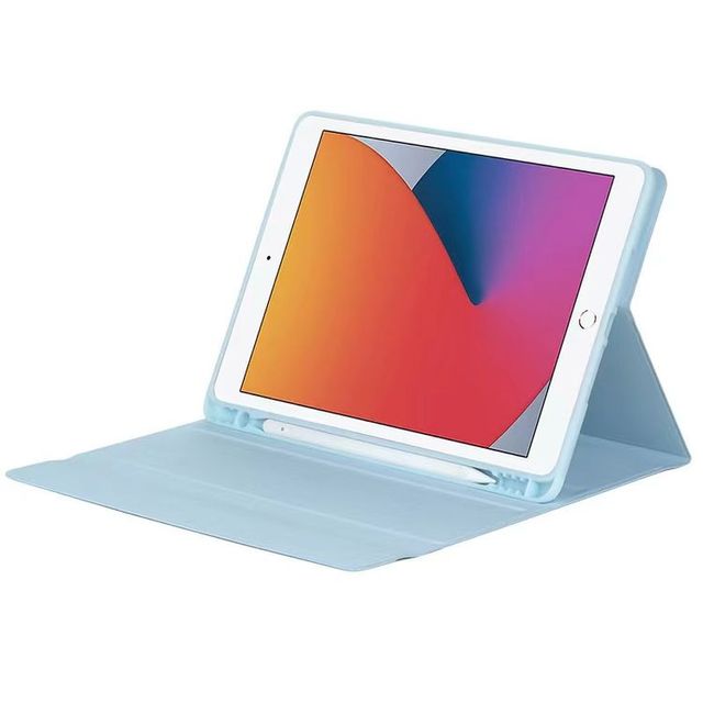Keyboard Protective Case Holder Three in One with Built in Pen Slot for iPad Case 10.2 7/8/9th Generation Smart Keyboard Case