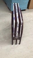 Vente de gros Mobilier de chambre Cadre en acier Lits en métal Lit simple pliant en métal Cadre de lit en acier