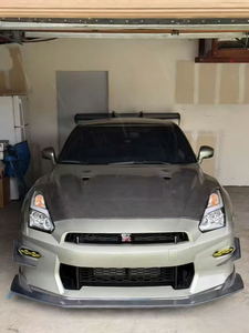 ฝากระโปรงหน้าคาร์บอนไฟเบอร์แท้ใหม่สำหรับ Nissan GT-R R35 ปี 2008-2023 แบบ OEM ติดตั้งง่าย น้ำหนักเบากว่าของแท้ - Product Image 5