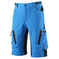 Vente en gros prêt à l'emploi poches zippées coupe ample Baggy Iking cyclisme VTT pantalon vtt Shorts hommes
