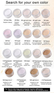 Commercio all'ingrosso di Trucco Forniture di Alta Vendita di Finitura Olio-controllo di Trucco In Polvere Sciolto impostazione in polvere Per Il <span class=keywords><strong>viso</strong></span> <span class=keywords><strong>make</strong></span> <span class=keywords><strong>up</strong></span> - Product Image 6