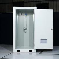 Module de toilettes intégré préfabriqué pour l'extérieur – Cabine sanitaire publique temporaire pour chantiers