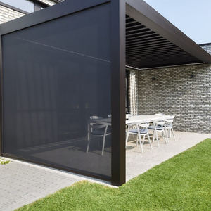 <span class=keywords><strong>Rideau</strong></span> d'extérieur imperméable motorisé Pergola d'extérieur stores d'extérieur ignifuges <span class=keywords><strong>électrique</strong></span>s Ziptrack occultants stores d'extérieur motorisés - Product Image 1