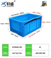 Vente flash - Caisse pliable en PP 600*400*230mm 600*400*340mm pour entrepôt