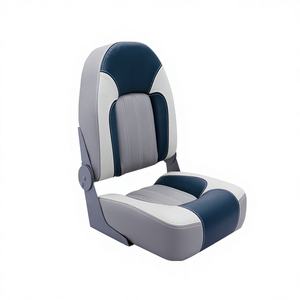 Chaise de pêche pliable en alliage d'aluminium personnalisée, dossier haut, siège rembourré doux, protection solaire, résistante aux vagues - Product Image 5