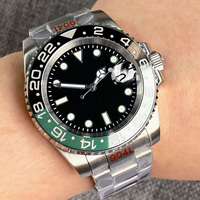 Tandoorio SUB Diving 20Bar montre mécanique étanche pour hommes 904L Bracelet 120 clics lunette saphir cristal