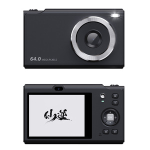 Cámara Minimalista Pura de Gran Venta con Lente de Anillo Plateado, Sensor CMOS, Tarjeta TF, Grabadora de Vlogs y Selfies para Campus - Product Image 1