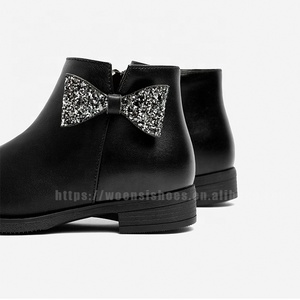 Bottes d'hiver chaudes pour bébé fille, nouvelle marque, chaussures de neige, rouge, pour enfant - Product Image 5