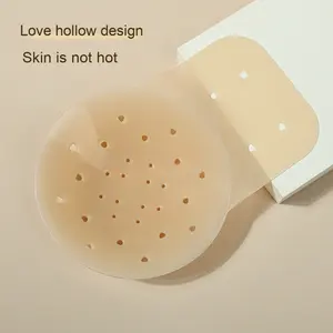 Patch de poitrine en silicone solide ultra-mince pour l'été Trous respirants Boucle plate Pull-Up Sexy Cross-Border Intimates Accessoire - Product Image 3