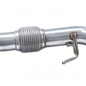 Tubo di Scarico Professionale GFC Valvetronic per Sistema di Scarico Posteriore in Titanio e Acciaio Inossidabile Lucidato a Specchio per <span class=keywords><strong>Mercedes</strong></span> CLA250 <span class=keywords><strong>C118</strong></span> - Product Image 6