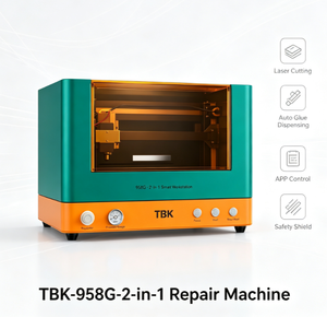 TBK 958G 2 en 1 : Démonteur de <span class=keywords><strong>vitre</strong></span> arrière laser et distributeur automatique, équipement laser à lumière bleue 8W pour la <span class=keywords><strong>réparation</strong></span> de téléphones <span class=keywords><strong>iPhone</strong></span> et Android - Product Image 6