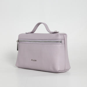 Sac à main femme en cuir PU à motif litchi élégant, neuf d'usine 2025, bandoulière, fermeture éclair, chaîne polyvalente pour jeans - Product Image 3