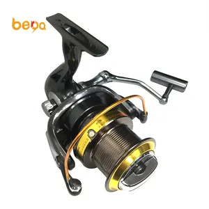 GT Big Baitfeeder-carrete giratorio de lanzamiento lejano para pesca con forro vivo, 10 + 1 BB, para bote en tierra, Roca, pesca de agua dulce y salada