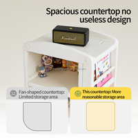 Meubles de garderie modernes, bibliothèque verticale pour bébé, armoire, étagère de rangement pour jouets d'enfants, armoire de rangement en plastique pour enfants