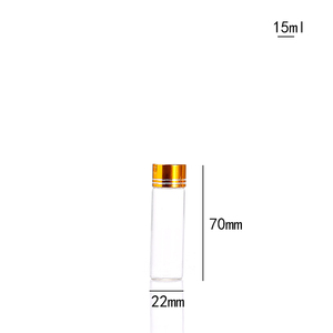 Masaje de aceites esenciales de vidrio transparente de alta calidad para botella de bola con tapa de bambú nuevo sello de tornillo para crema para el cuidado de la piel - Product Image 4