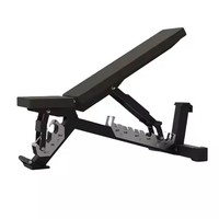 Banc multifonctionnel de haute qualité TOPTONS pour la musculation, avec fonction réglable de plat, incliné et décliné pour l'entraînement