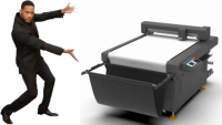 Máquina automática de corte plano y Creaser, troqueladora completa, máquina cortadora de papel, plotter de corte plano
