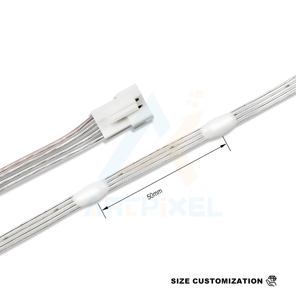 ART-LED WS2815 12V RGB Pixel Fairy Light - IP67 Waterproof 5cm Spacing String