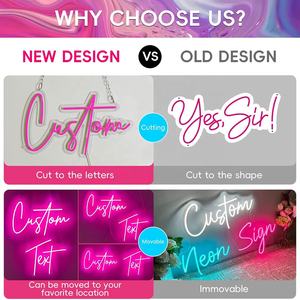 Design <strong>Your</strong> <strong>Own</strong> Custom LED Neon <strong>Sign</strong> for Events Home Decor Advertising &amp; Direction-IP67 Waterproof Remote Control - Product Image 5