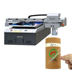 Impressora digital plana uv de mesa, impressora de etiquetas, garrafas, canecas, logotipo, jato de tinta, máquina de impressão 3D de etiquetas