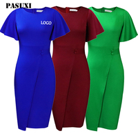 Robe Longue Décontractée Femme Grande Taille Sexy Tendance PASUXI, Vêtements Féminins Élégants pour Femmes