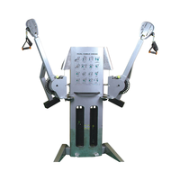 Équipement de musculation commercial de haute qualité, machine à câbles croisés double, sélection de poids par broche, machine d'entraînement fonctionnel pour la musculation