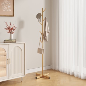 <span class=keywords><strong>Porte</strong></span>-<span class=keywords><strong>manteau</strong></span> sur pied portable en métal style crème, luxe léger, pour chambre et <span class=keywords><strong>vestiaire</strong></span>, avec rangement suspendu pour vêtements et sacs - Product Image 3