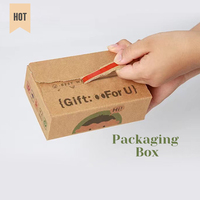 Boîte d'expédition pour vêtements de marque en carton ondulé brun recyclable, avec doublure en éponge et bande de déchirement, fabriquée à partir de matériaux recyclés