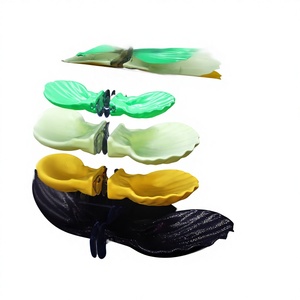Ornamenti Ecologici per Acquari: Foglie e Conchiglie Stampate in 3D per Riposo e Decorazione, Ideali per Pesci Lottatori - Product Image 1