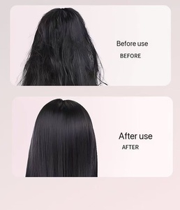 เครื่องยืดผม PTC แบบพกพาขนาดเล็กใช้งานได้ทั้งสองแบบและแปรงหวีใหม่ชาร์จขี้เกียจสำหรับการเดินทาง - Product Image 6