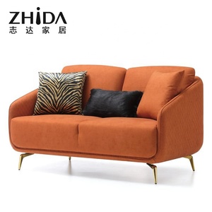 ZHIDA Đồ Nội Thất Sang Trọng Phòng Khách Chất Lượng Cao Thiết Kế Mới Bộ <span class=keywords><strong>Sofa</strong></span> Nhung Màu Vàng Xanh Lá Cho Biệt Thự Đồ Nội Thất Gia Đình Vải Hiện Đại - Product Image 5