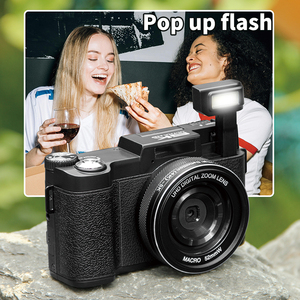 Haute 64 mégapixels Pop up lampe de poche Autofocus 5K caméra Wi-Fi pour écran rabattable Vlogging photographie de rue - Product Image 4