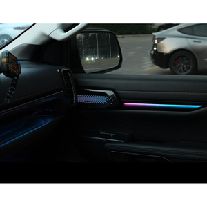 Kit d'éclairage d'ambiance intérieur personnalisé pour Ford Ranger 2023-2025 – Lampe d'ambiance LED Symphony pour tableau de bord et portières (sortie d'usine) - Product Image 3