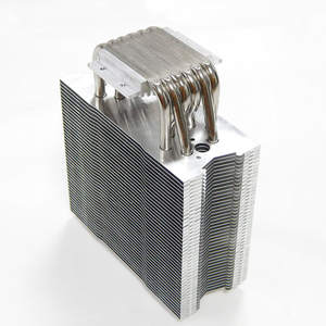 Boîtier d'ordinateur personnalisé en usine 4 caloducs dissipateur de chaleur <span class=keywords><strong>CPU</strong></span> en aluminium avec refroidissement par ventilateur <span class=keywords><strong>CPU</strong></span> - Product Image 1