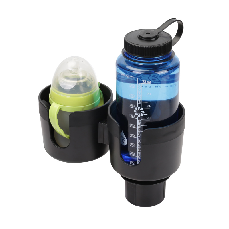 Двойной Автомобильный держатель для чашки, адаптер, регулируемое основание, автомобильные мультикулеры, совместимые с большинством транспортных средств