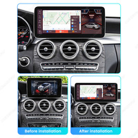 MEKEDE Car-play BT DSP Snapdragon 680 Pemutar DVD Mobil Stone 2014-2018 NTG5.0 Radio Android Auto untuk Benz C W205 GLC X253 V MEKEDE