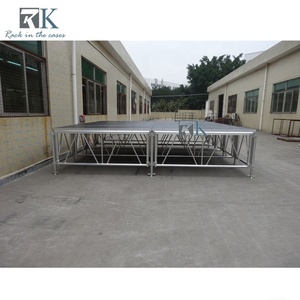 Plataforma Modular para Escenario al Aire Libre, Rectangular, 4 pies x 8 pies, Ensamblaje de Aluminio - Product Image 4