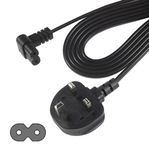 Bsi утверждение 1363 стандартные штекерные кабели для ноутбука разъем переменного тока C7 Uk удлинитель шнура питания - Product Image 4