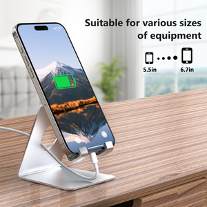 2024 vente chaude support de téléphone <span class=keywords><strong>portable</strong></span> <span class=keywords><strong>portable</strong></span> pour tous les téléphones intelligents 3-<span class=keywords><strong>10</strong></span> pouces support de téléphone <span class=keywords><strong>portable</strong></span> support de téléphone en aluminium - Product Image 2