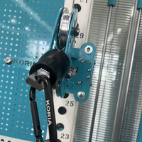 Estación Multifunción: Máquina Smith con Cable, Power Rack, Polea Superior y Remo Bajo, Entrenador Funcional