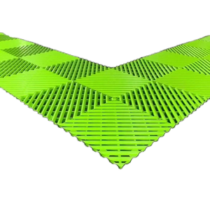 Dalles de sol de <span class=keywords><strong>garage</strong></span> emboîtables durables antidérapantes en PP vierge à 100 %, épaisseur 18 mm, pour le detailing automobile et les stations de lavage 4S - Product Image 2