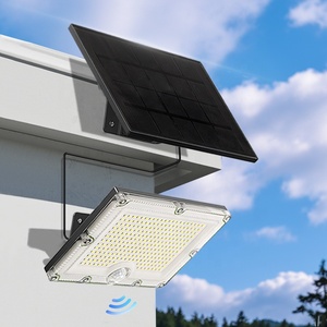 Đèn pha năng lượng mặt trời chất lượng cao 3000-5000 lumen, đèn an ninh gắn tường ngoài trời với cảm biến chuyển động - Product Image 1