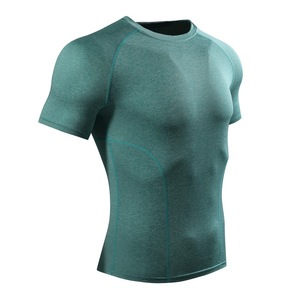 Men's Compression Shirt Baselayer <strong>Short</strong> Sleeve Tops <strong>Skin</strong> Fit Athletic Workout T-Shirts - Product Image 3