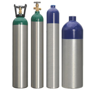 ISO7866 Dispensador de bebidas gaseosas 60mm Diámetro exterior 0,83 kg 0.6L <span class=keywords><strong>Co2</strong></span> Cilindro de gas Aluminio - Product Image 6