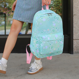 Innovative <b>Lightweight</b> Wear-Resistant Cute Cartoon Pattern School Bag Girls <b>Backpack</b> Set Primary Students Bookbag Set - Product Image 6