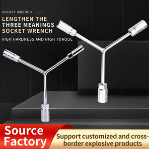 Clé à douille à triple embout de type Y à longueur étendue pour la réparation automobile et le service de pneus de <span class=keywords><strong>moto</strong></span> - Product Image 2