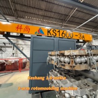 Machine de rotomoulage Keshang Roto à 3 bras droits pour balles de pickleball