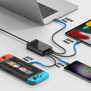 <span class=keywords><strong>Chargeur</strong></span> de voiture USB-C multi-ports PD160W Convertisseur de véhicule Alimentation pour camion Adaptateur CC pour <span class=keywords><strong>camping</strong></span>-cars, fourgonnettes, automobiles, tablettes, ordinateurs portables - Product Image 2